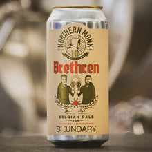 Load image into Gallery viewer, Brethren - Northern Monk X Boundary Brewing - Belgian Pale, 5.6%, 440ml Can
