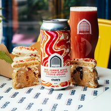 Load image into Gallery viewer, Red Jammie White Choc Stuffed Cookie Dough - Vault City - Red Jammie White Choc Stuffed Cookie Dough Sour, 6.6%, 440ml Can
