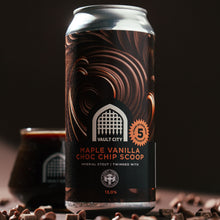 Load image into Gallery viewer, Maple Vanilla Choc Chip Scoop - Vault City X Adroit Theory - Maple Vanilla Choc Chip Scoop Imperial Stout, 13%, 440ml Can
