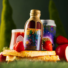 Load image into Gallery viewer, Fruits Of The Forest Triple Stacked Breakfast Waffle - Vault City - Blackberry, Rhubarb, Strawberry, Apple, and Raspberry Sour, 10.3%, 440ml Can
