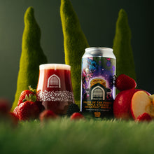 Load image into Gallery viewer, Fruits Of The Forest Triple Stacked Breakfast Waffle - Vault City - Blackberry, Rhubarb, Strawberry, Apple, and Raspberry Sour, 10.3%, 440ml Can

