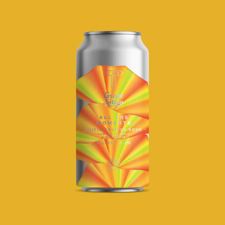 All The Moments - Track Brewing Co X Great Notion - Triple Fruited Sour with Banana, Mango & Mandarin, 6%, 440ml Can