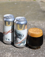 Load image into Gallery viewer, Operation Genome [26.04] - Azvex Brewing X  3 Sons Brewing Co - Imperial Stout with Bourbon Oak, Coconut, Cacao &amp; Vanilla, 11%, 440ml Can
