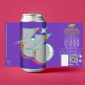 3x3 - Track Brewing Co X Omnipollo X Parish X The Test X Clag X Lyric X The Seed - DIPA, 8.2%, 440ml Can