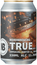 Load image into Gallery viewer, True - Nerd Brewing - Imperial Porter with Chocolate &amp; Coconut, 11.5%, 330ml Can
