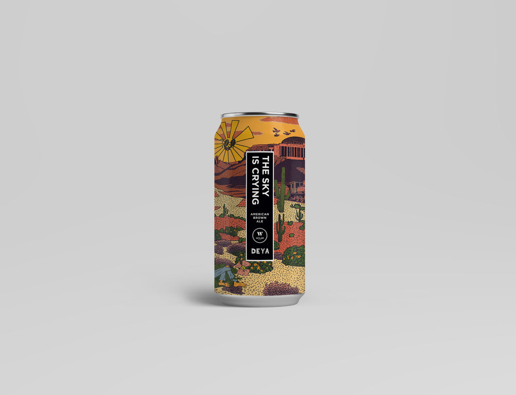 The Sky Is Crying - Wylam Brewery X Deya Brewing - American Brown Ale, 5.2%, 440ml Can