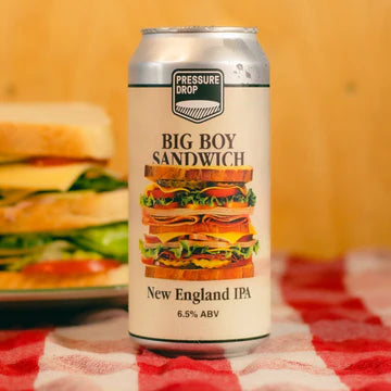 Big Boy Sandwich - Pressure Drop - New England IPA, 6.5%, 440ml Can