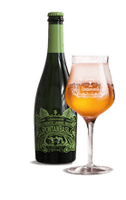 Load image into Gallery viewer, Spontanbasil - Brouwerij Lindemans X Mikkeller - Basil Lambic, 6%, 750ml Sharing Bottle
