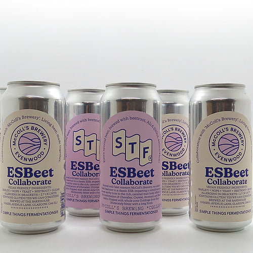 ESBeet - Simple Things Fermentations X McColl's Brewery - ESB with Beetroot, 6.2%, 440ml Can