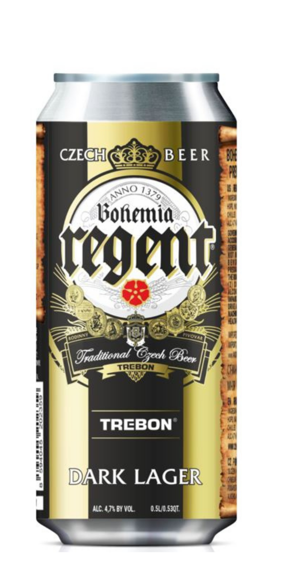 Bohemia Regent 12° Premium Dark - Bohemia Regent - Czech Dark Lager, 4.7%, 500ml Can