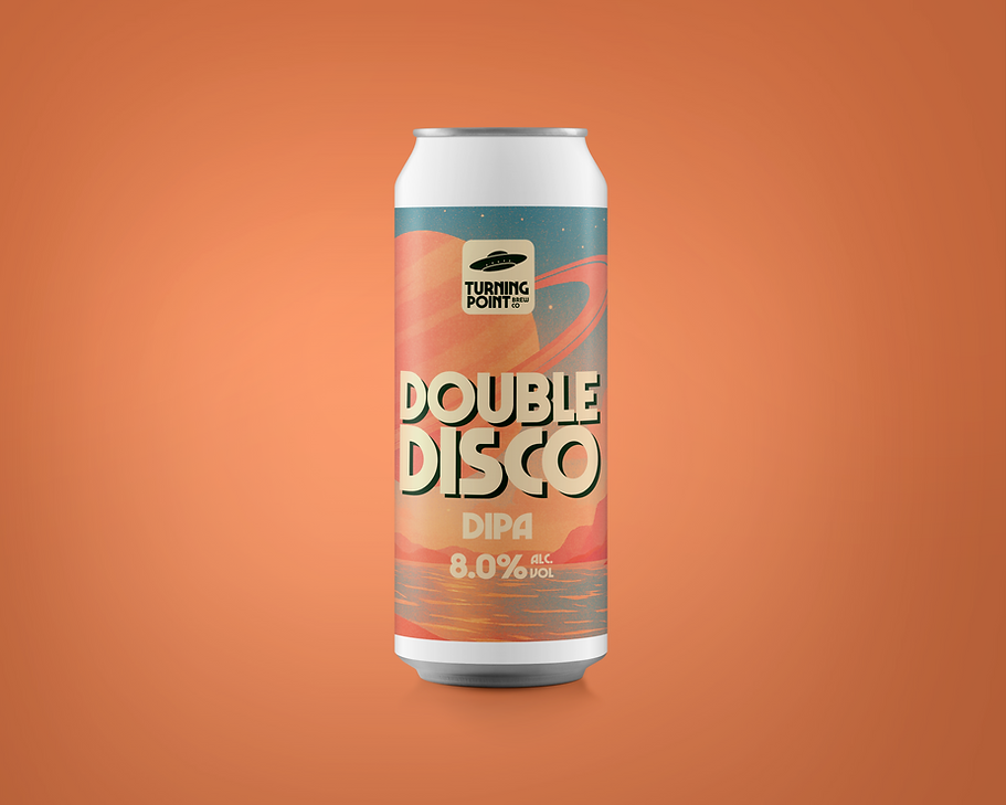 Double Disco - Turning Point Brew Co - DIPA, 8%, 440ml Can