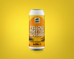 Yellow Matter Custard 2025 - Turning Point Brew Co - Vanilla Custard Pale Ale, 6%, 440ml Can