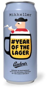 Year Of The Lager - Mikkeller X Budweiser Budvar - Czech Style Lager, 4.6%, 440ml Can