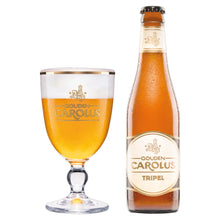 Load image into Gallery viewer, Gouden Carolus Gift Set - Brouwerij Het Anker - Belgian Ales, 8-11.7%, 5x330ml Bottle &amp; Glass Gift Set
