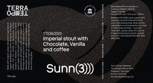 Sunn (3))) - Terra Tempo - Russian Imperial Stout w/ Coffee, 14.7%, 750ml Bottle