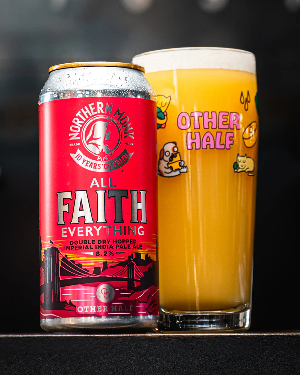 All Faith Everything - Northern Monk X Other Half - DDH Imperial IPA, 8.2%, 440ml Can