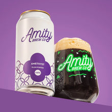 Load image into Gallery viewer, Amethyst - Amity Brew Co - Plum Porter, 4.6%, 440ml Can
