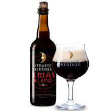Load image into Gallery viewer, Straffe Hendrik Xmas Blend - Brouwerij De Halve Mann - Oak Aged Belgian Quadrupel, 11%, 750ml Sharing Bottle
