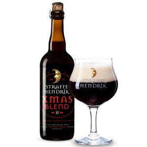 Straffe Hendrik Xmas Blend - Brouwerij De Halve Mann - Oak Aged Belgian Quadrupel, 11%, 750ml Sharing Bottle