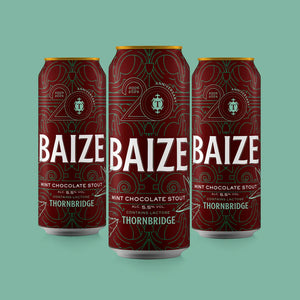 Baize - Thornbridge Brewery - Mint Chocolate Stout, 5.5%, 440ml Can