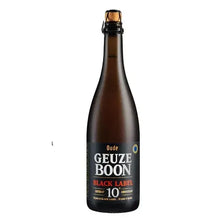 Load image into Gallery viewer, Oude Geuze Boon Black Label Edition No10 - Brouwerij Boon - Oude Geuze, 7%, 750ml Sharing Beer Bottle
