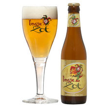 Load image into Gallery viewer, Bruges Zot Blond Tube - Brouwerij De Halve Mann - Belgian Blonde, 6%, 750ml Sharing Bottle &amp; Tin
