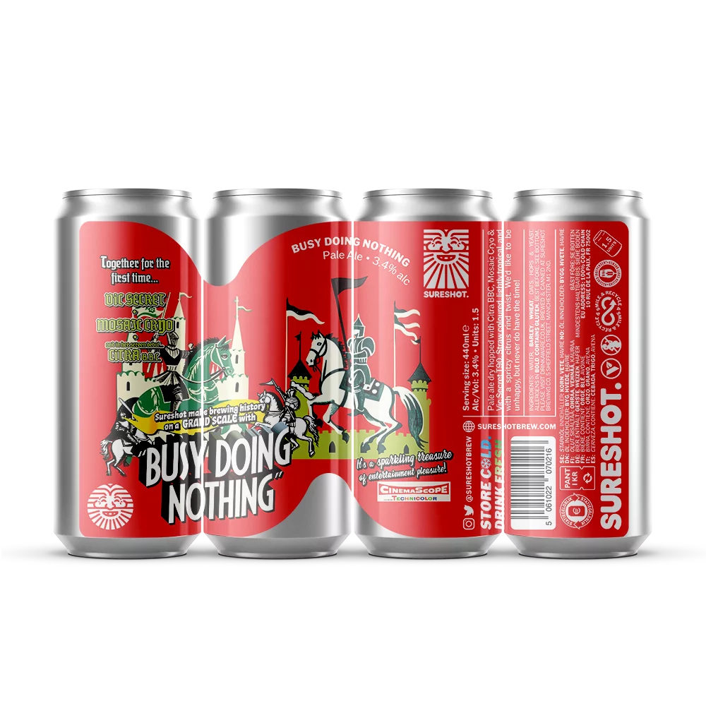 Busy Doing Nothing - Sureshot - Pale Ale, 3.5%, 440ml Can