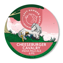 Load image into Gallery viewer, Cheeseburger Cavalry - Left Handed Giant - IPA, 6.9%, 440ml Can
