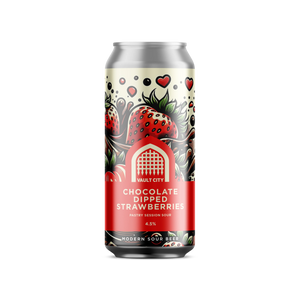 Chocolate Dipped Strawberries - Vault City - Chocolate Dipped Strawberries Pastry Session Sour, 4.5%, 440ml Can