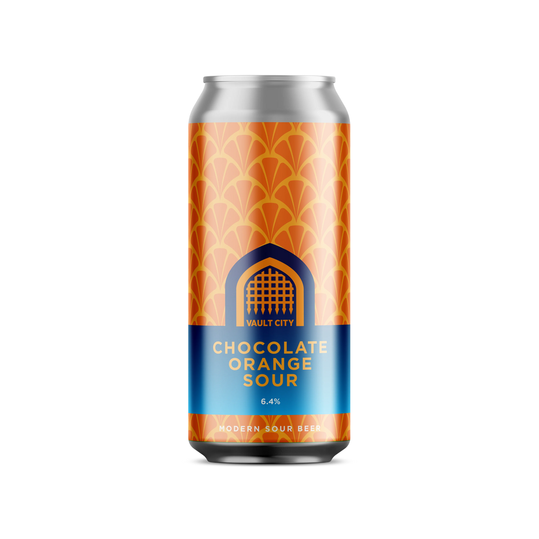 Chocolate Orange Sour - Vault City - Chocolate Orange Sour, 6.4%, 440ml Can