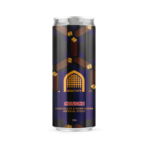Crunch - Vault City - Chocolate & Honeycomb Imperial Stout, 15%, 330ml Can