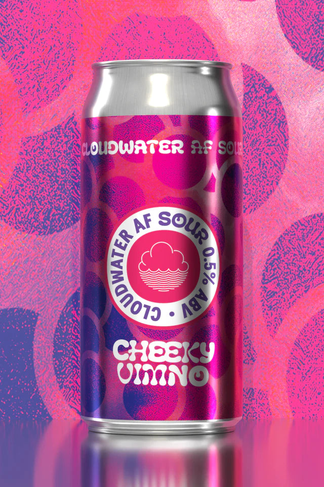 Cheeky Vimno - Cloudwater - Blackcurrant, Grape & Berry Sour, 0.5%, 440ml Can