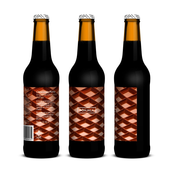 Chocolate Porter - Põhjala Brewery - Imperial Chocolate Porter, 10%, 330ml Bottle