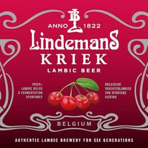 Kriek - Brouwerij Lindemans - Cherry Lambic, 3.5%, 250ml Bottle