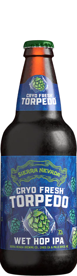 Cryo Fresh Torpedo - Sierra Nevada - Wet Hop IPA, 7.2%, 355ml Bottle