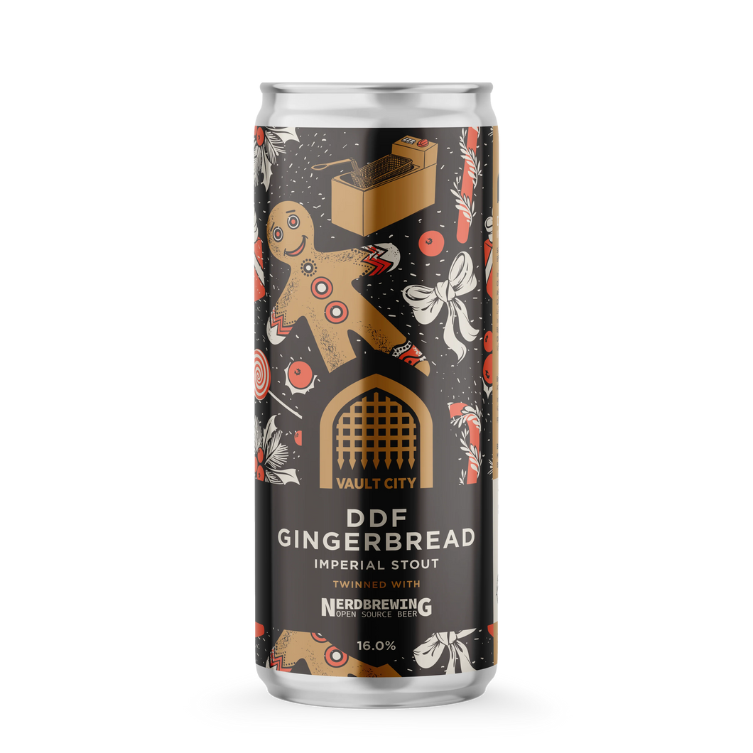 DDF Gingerbread - Vault City X Nerd Brewing - Double Deep Fried Ginger ...