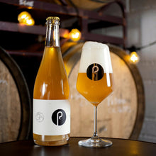 Load image into Gallery viewer, Sake Kasu Beer 2023 - Pastore Brewing X The Sparkling Sake Brewery - Saku Kasu Saison, 6%, 750ml Sharing Bottle
