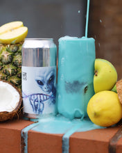 Load image into Gallery viewer, Operation Genome [26.03] 450 North - Azvex Brewing X 450 North Brewing Co - Apple, Pineapple, Lemon, Coconut, Blue Spirulina Smoothie Sour, 8%, 440ml Can
