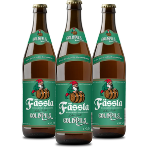 Gold Pils - Privatbrauerei Fässla Bamberg - Pilsner, 5.5%, 500ml Bottle