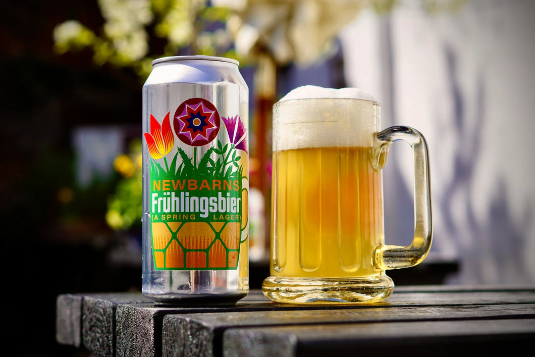 Frühlingsbier - Newbarns Brewery - Spring Lager Beer, 5%, 440ml Can ...