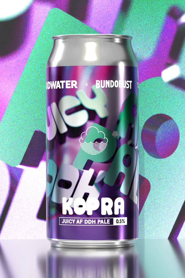 Kopra - Cloudwater X Bundobust - Alcohol Free DDH Pale Ale, 0.5%, 440ml Can