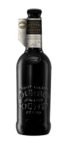 Bourbon County Brand Stout 2021 - Goose Island - Boubon Barrel Aged Imperial Stout, 14.4% 500ml Bottle