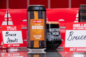 Golden Bruce - Northern Monk X Get Baked - Salted Caramel Chocolate Stout, 5%, 440ml Can