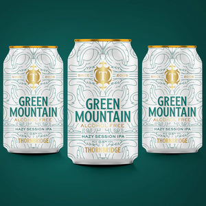 Green Mountain AF - Thornbridge Brewery - Alcohol Free Session IPA, 0.5%, 330ml Can