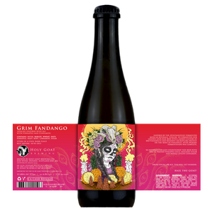 Grim Fangdango - Holy Goat Brewing - Tepache Inspired Wild Ale with Pineapple & Cinnamon, 6%, 375ml Bottle