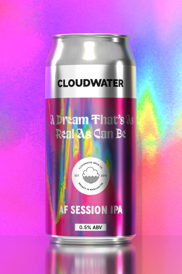 A Dream That's As Real As Can Be - Cloudwater - Alcohol Free Session IPA, 0.5%, 440ml Can