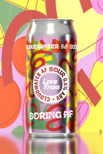 Load image into Gallery viewer, Boring AF - Cloudwater - Alcohol Free Cherry &amp; Hibiscus Sour, 0.5%, 440ml Can
