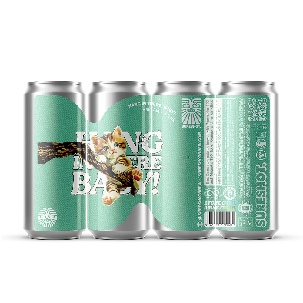 Hang In There, Baby! - Sureshot - Pale Ale, 3%, 440ml Can