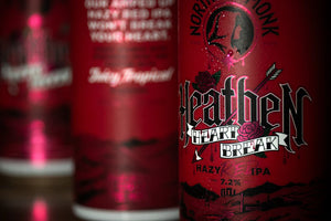 Heartbreak Heathen - Northern Monk - Hazy Red IPA, 7.2%, 440ml Can