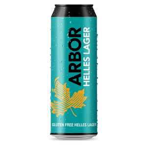 Helles Lager - Arbor Ales - Gluten Free Helles Lager, 4.2%, 568ml Can